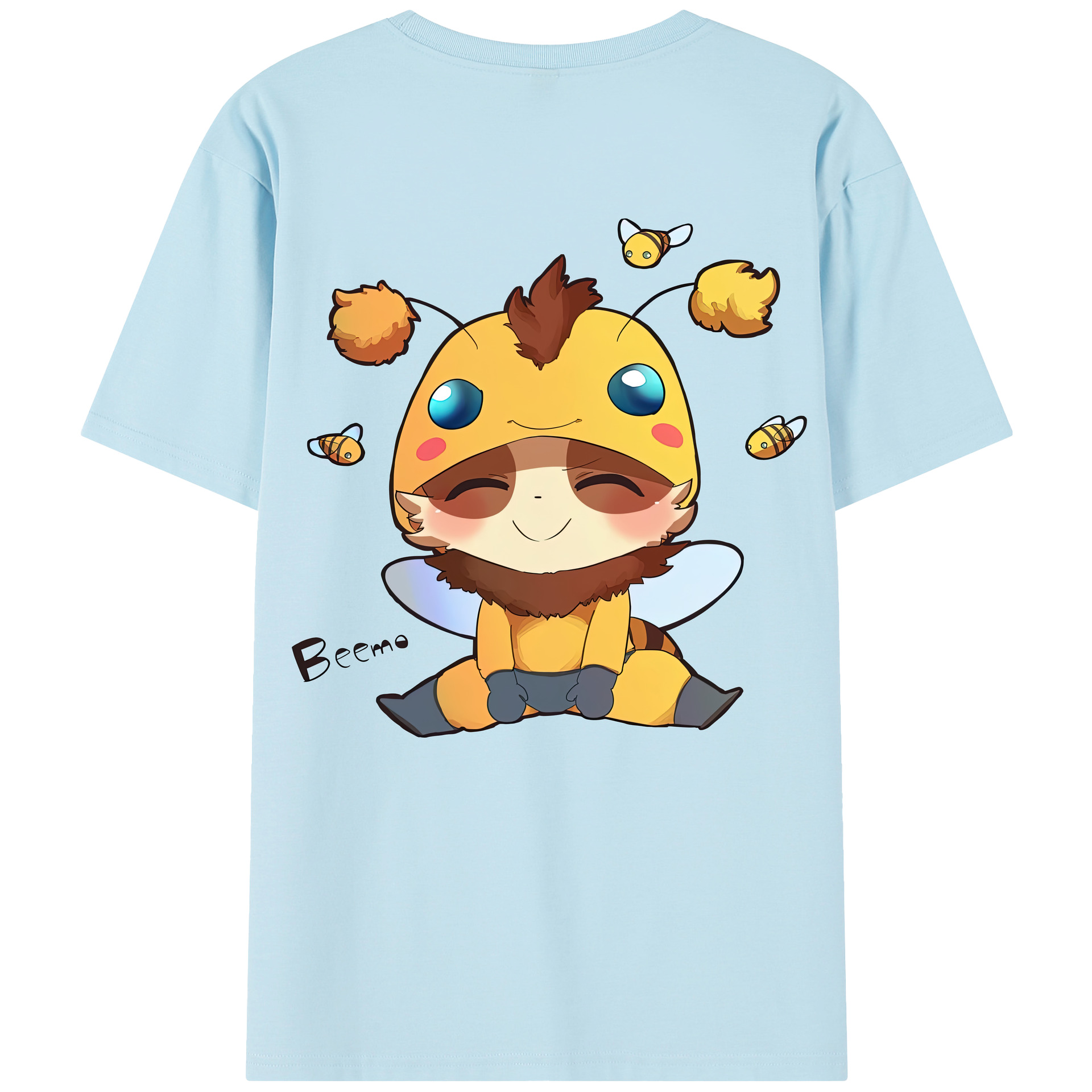 リーグ・オブ・レジェンド League of Legends LOL 綿100％半袖Tシャツ（背面プリント）